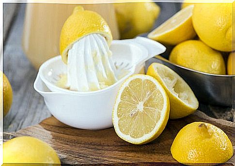 Lemon juice is advisable for some skin problems.