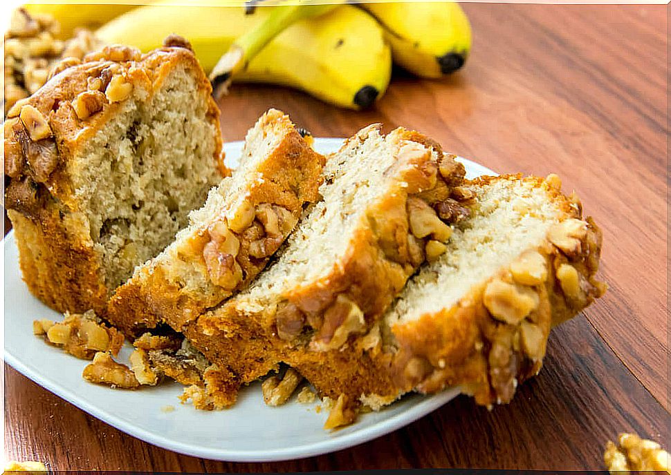 Sugar Free Banana Nut Bread