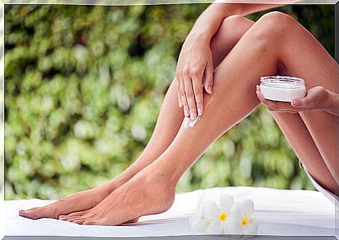 Natural leg cream