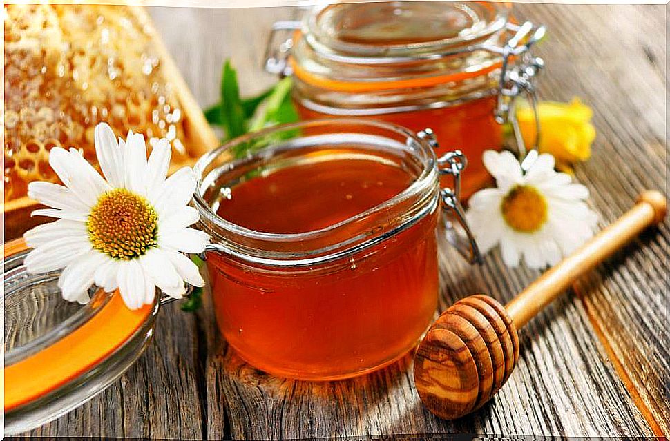 Honey to lose weight.