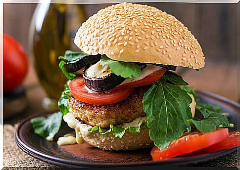 Vegan burgers