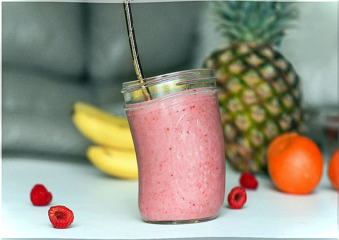 Characteristics of fruit and yogurt smoothies