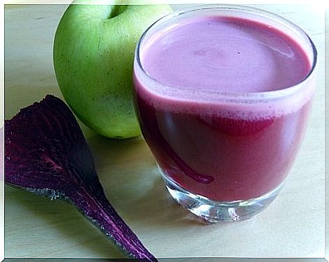 smoothie apple beet