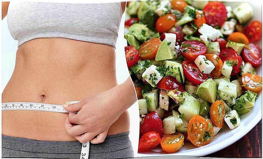 Try this delicious salad to deflate the belly and lose weight